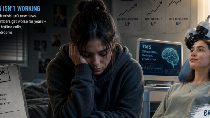 TMS , teen depression